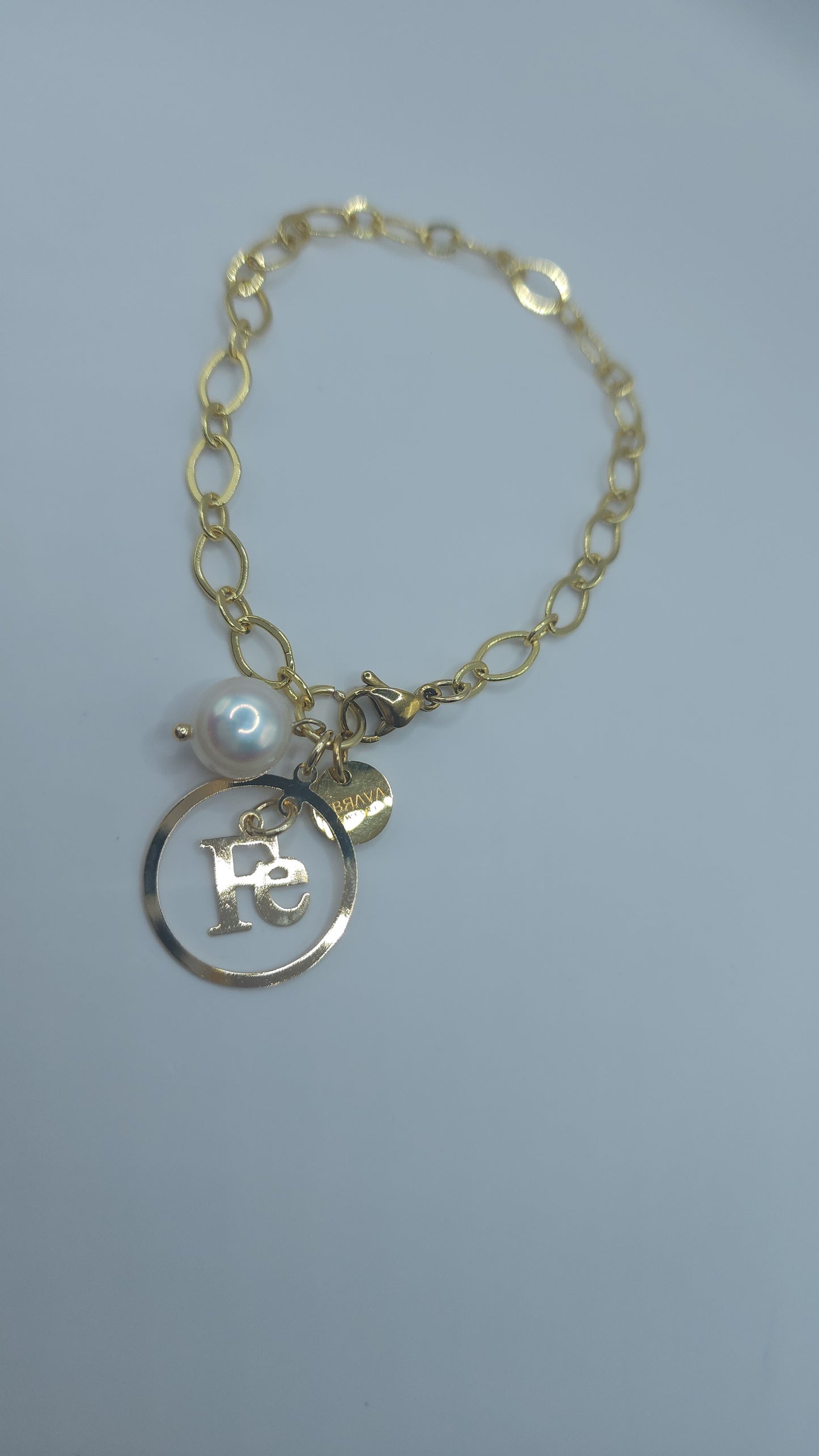 Faith charm bracelet