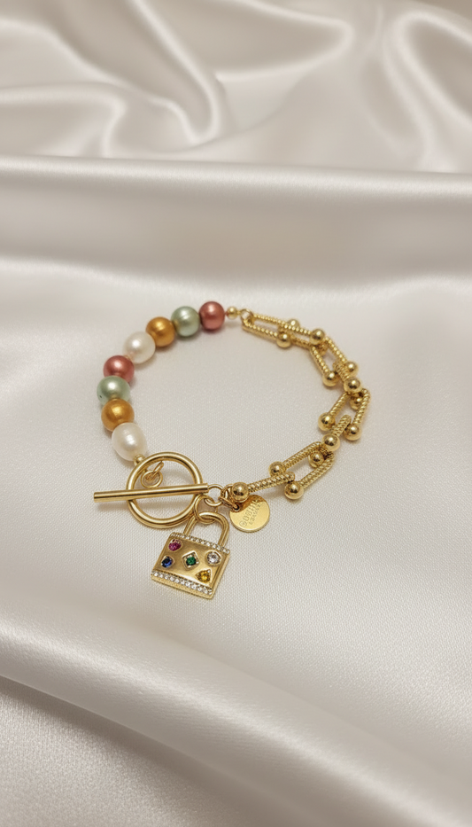 Fresh Water Pearls Locket Charm