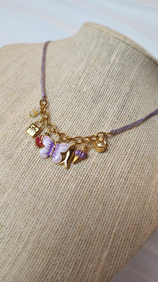 Lila Stainless steel Necklace