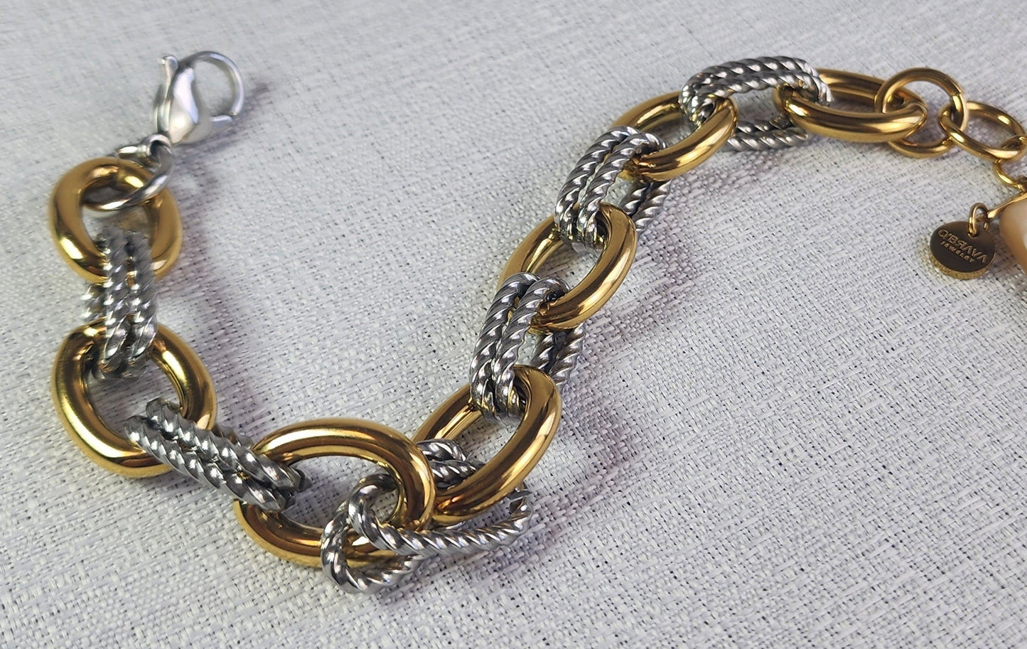 Bracelet Stainless steel 2 tone