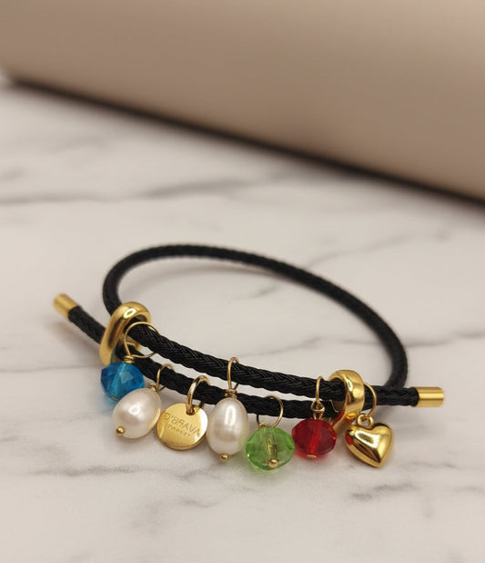 Black Adjustable Bracelet